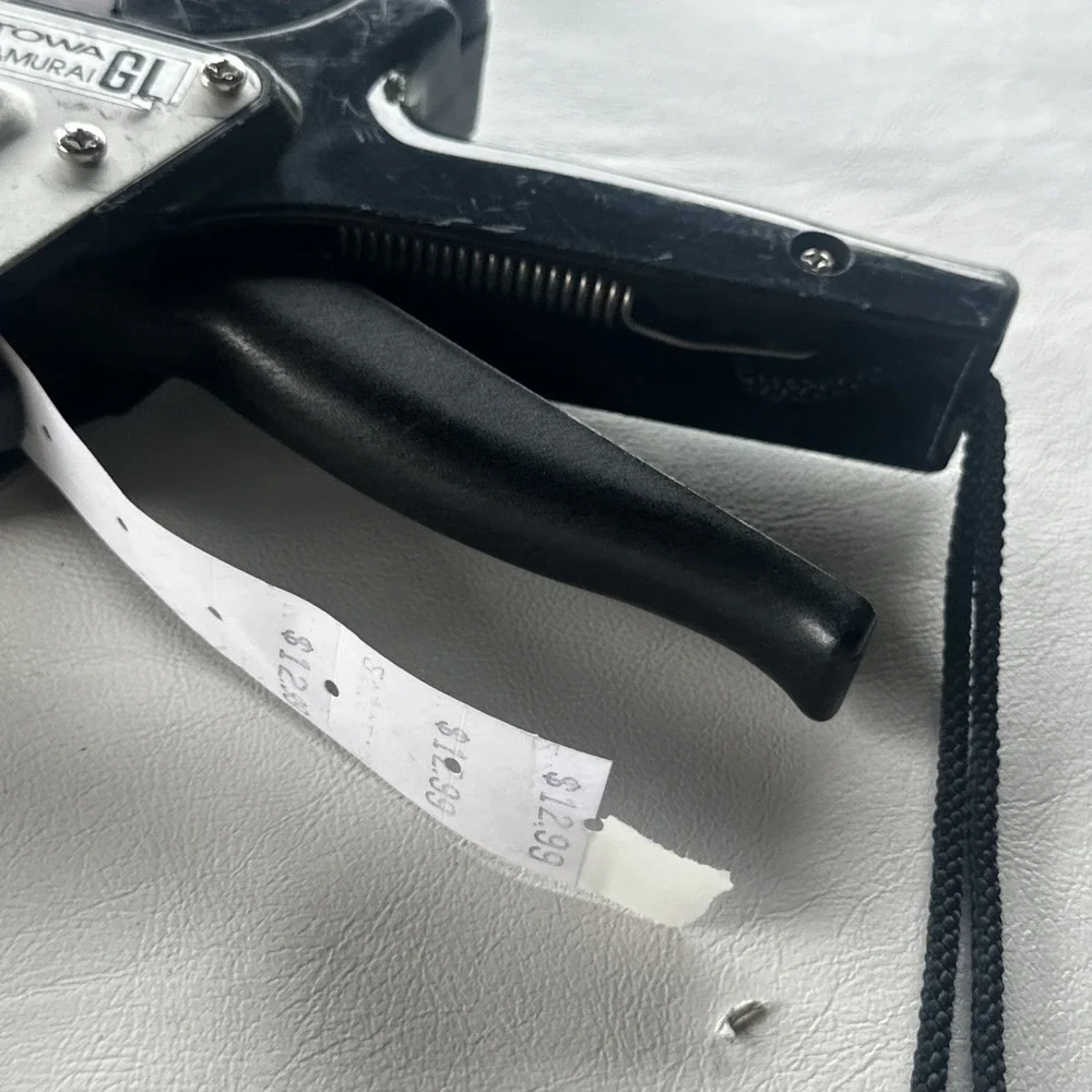 Towa Samurai GL Price Marking Gun Labeler 2-Line Handheld Retail Label Maker